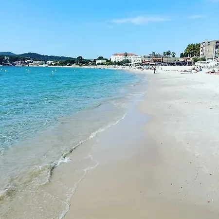 شقة Meuble St.elme - Sur La Plage Des Sablettes لا سين سور مير